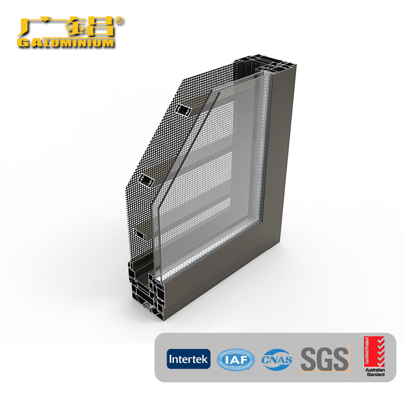 Aluminium profile for swing window