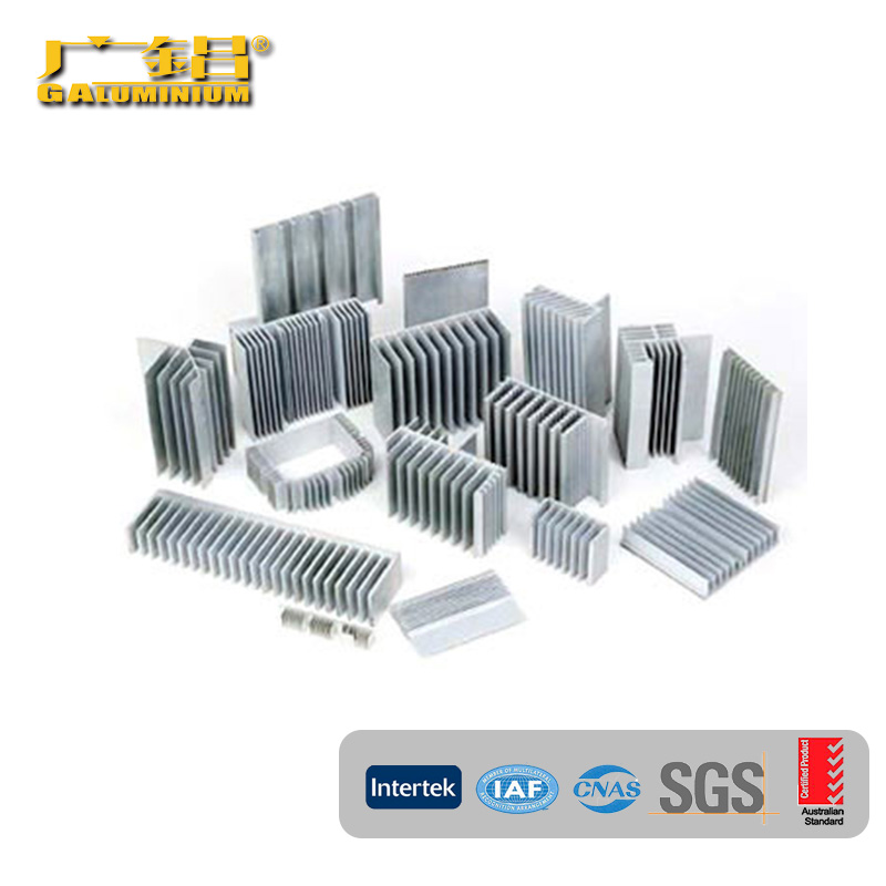 Aluminium radiator profiles