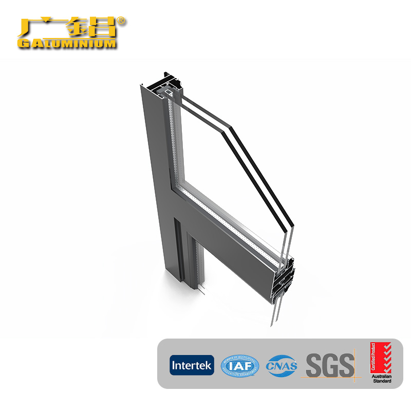 European Style Aluminium Tilt And Turn Window With Elegance